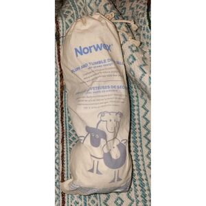NEW Norwex Fluff & Tumble Dryer Balls  Wool Pack of 3